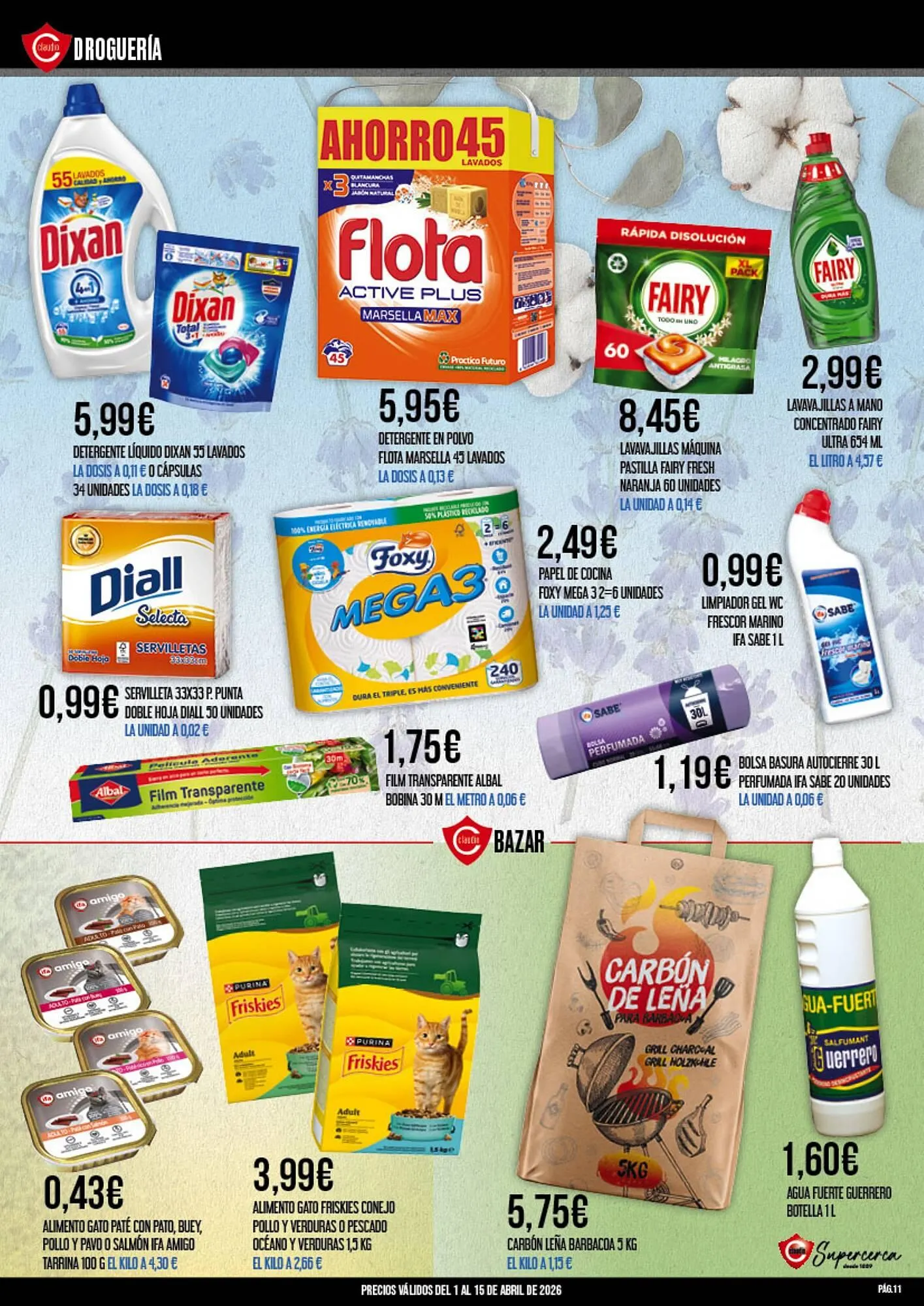 Catálogo de Folleto Claudio 1 de abril al 15 de abril 2026 - Página 11