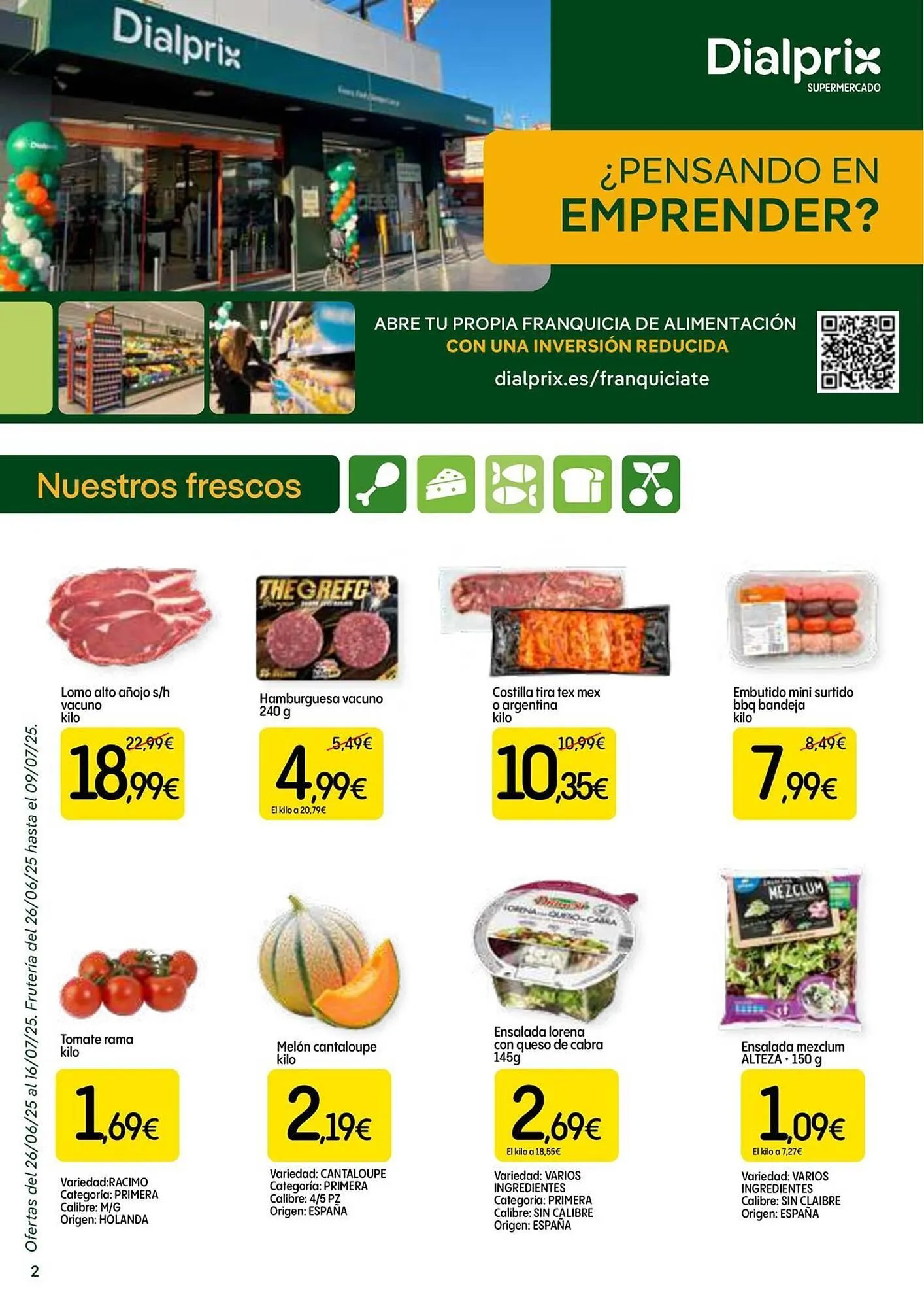 Catálogo de Folleto Dialprix 26 de junio al 16 de julio 2025 - Página 2