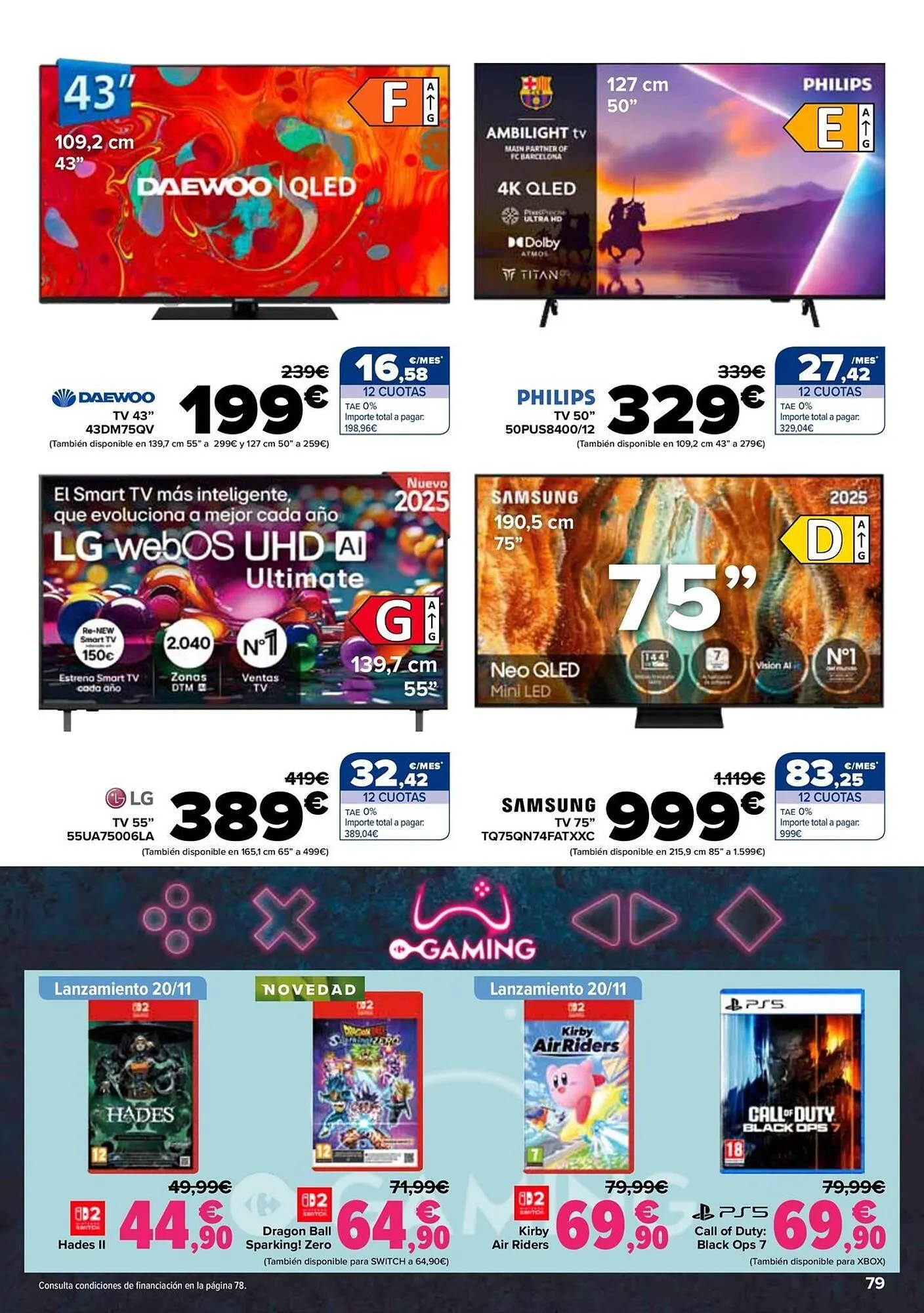 Catálogo de Folleto Carrefour 14 de noviembre al 24 de noviembre 2025 - Página 79