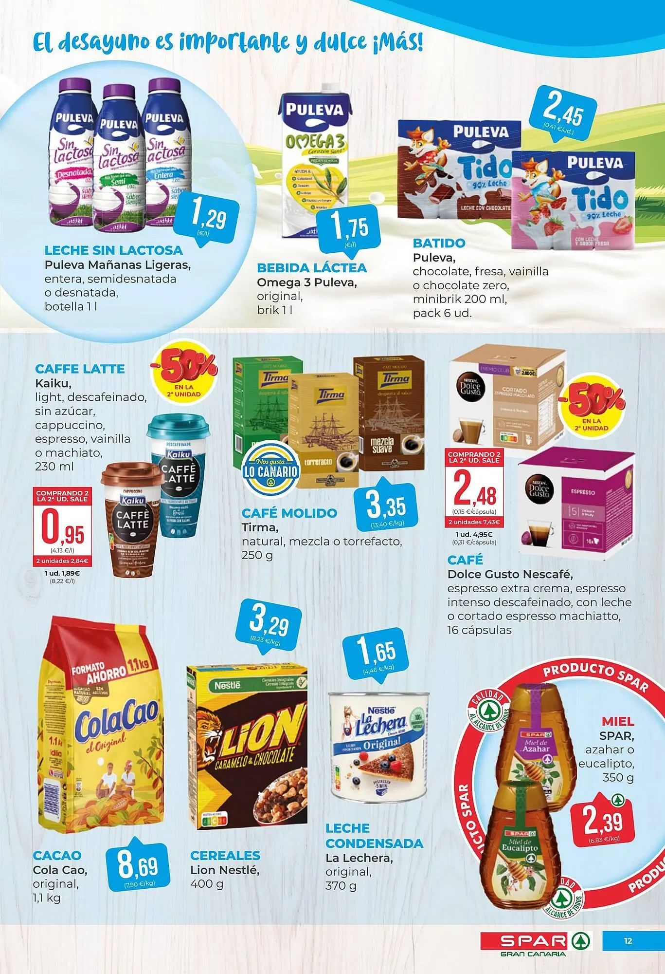 Catálogo de Folleto SPAR Gran Canaria 14 de noviembre al 25 de noviembre 2025 - Página 12