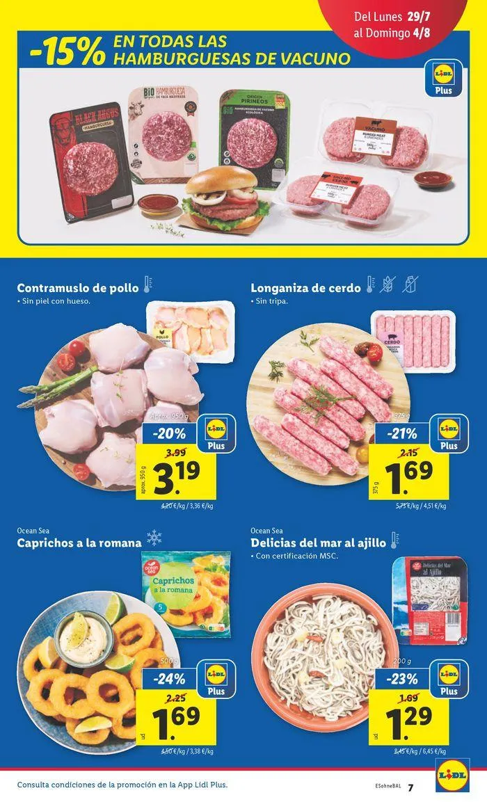 Catálogo de ¡Semana del superahorro Lidl Plus! 29 de julio al 4 de agosto 2024 - Página 7