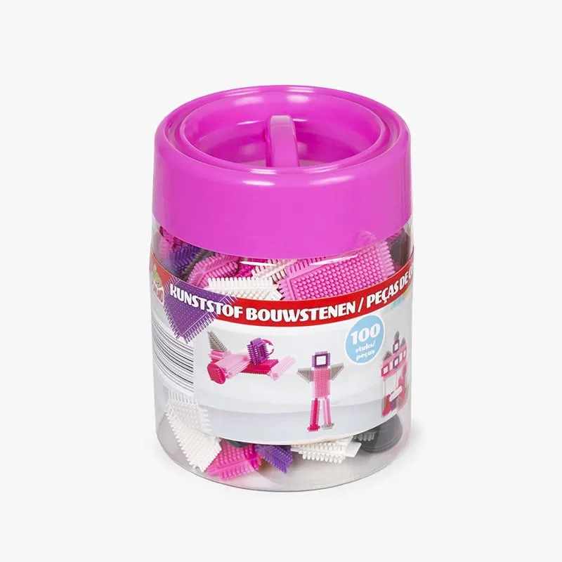 SET BLOQUES CONSTRUCCIÓN VARIOS COLORES