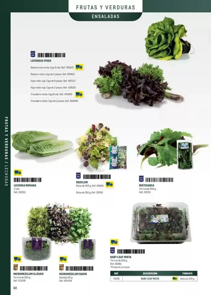 Catálogo de La mejor calidad y surtido para tu restaurante 8 de abril al 31 de diciembre 2025 - Página 60