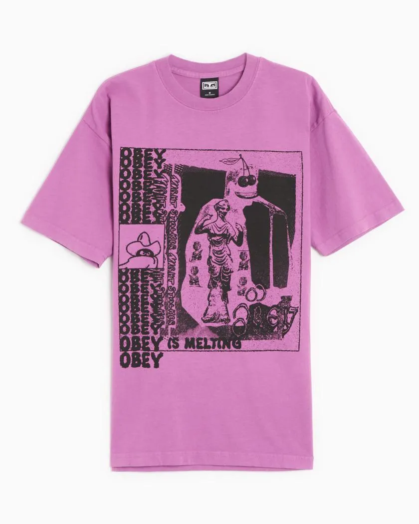 OBEY Clothing Is Melting Men's Heavywight T-Shirt