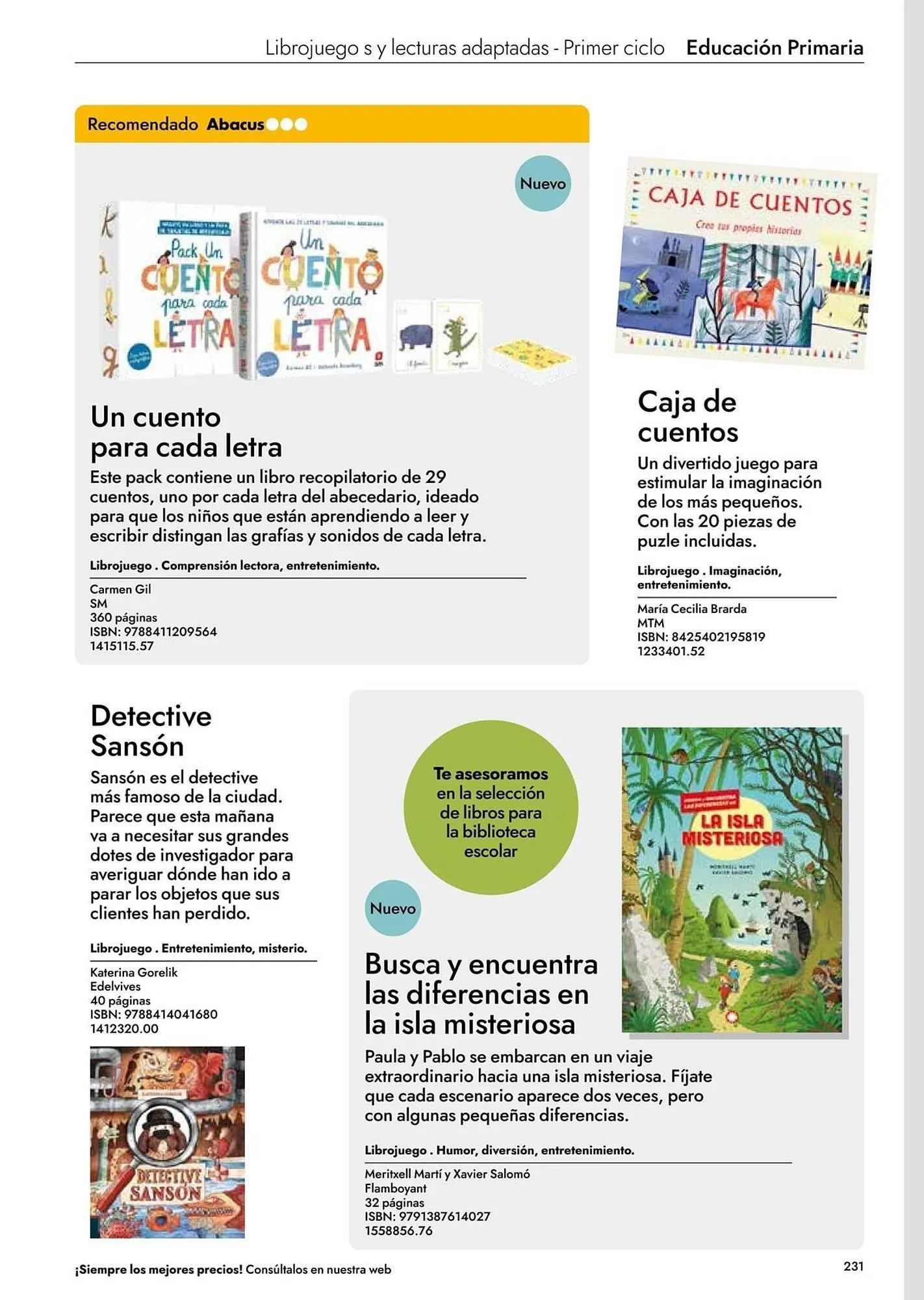 Catálogo de Catálogo Abacus 20 de abril al 31 de agosto 2027 - Página 233