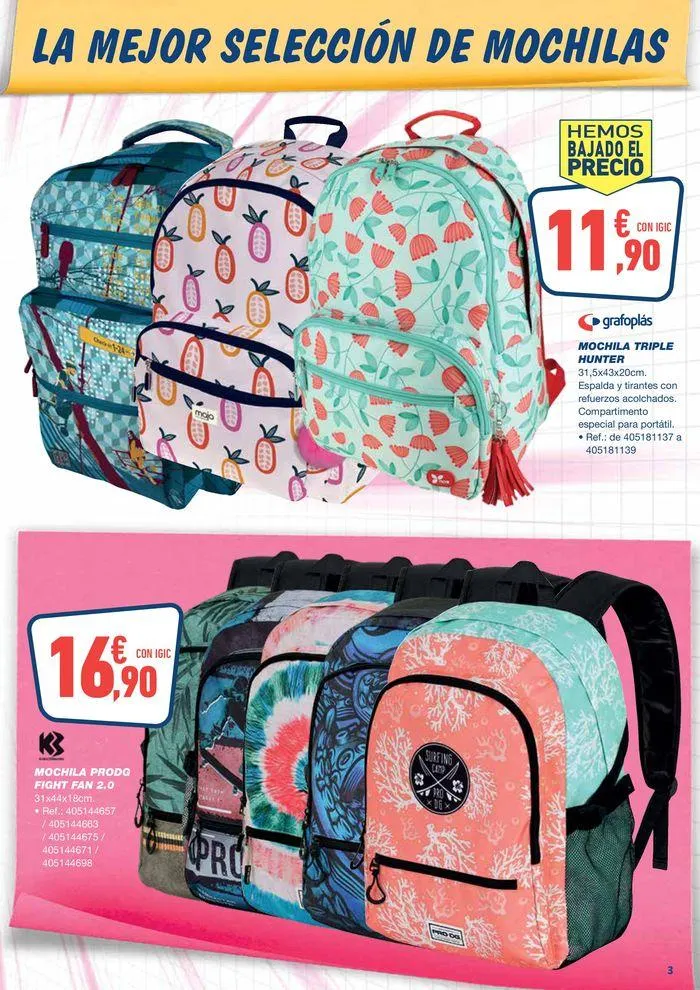 Catálogo de Volvemos al cole ¡A precios de locos! 22 de agosto al 12 de septiembre 2024 - Página 3