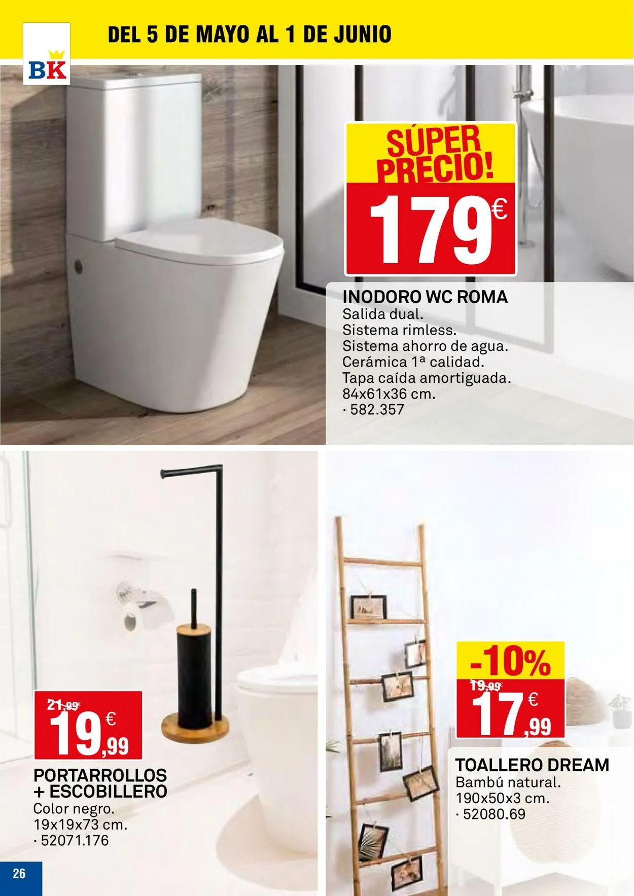 Catálogo de Bricoking Oferta actual 9 de junio al 23 de junio 2025 - Página 26