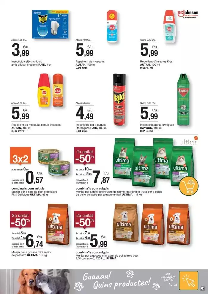 Catálogo de Ofertes vàlides de l’1 al 14 d’abril 1 de abril al 14 de abril 2025 - Página 23