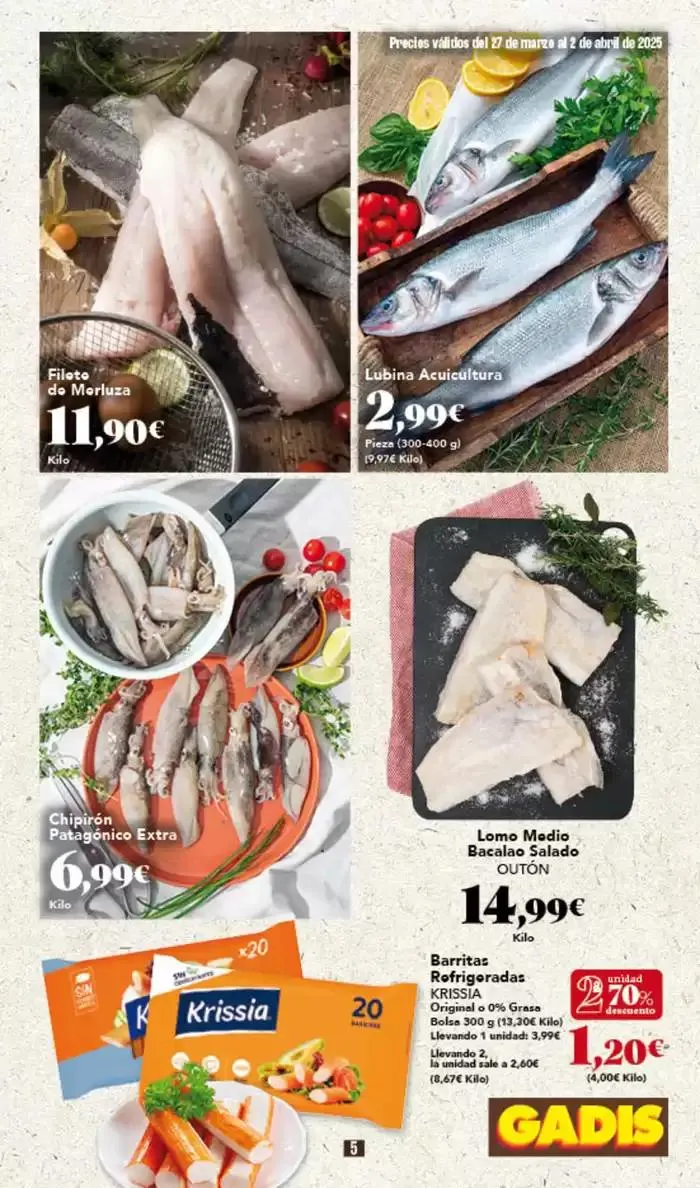Catálogo de Precios válidos del 27 de marzo al 2 abril 27 de marzo al 2 de abril 2025 - Página 5