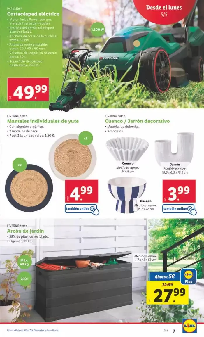 Catálogo de ¡Bazar Lidl! Ofertas válidas del 05/05 al 11/05 5 de mayo al 11 de mayo 2025 - Página 13