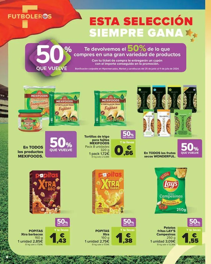 Catálogo de ESPECIAL EUROCOPA (Alimentación) 7 de junio al 24 de junio 2024 - Página 4