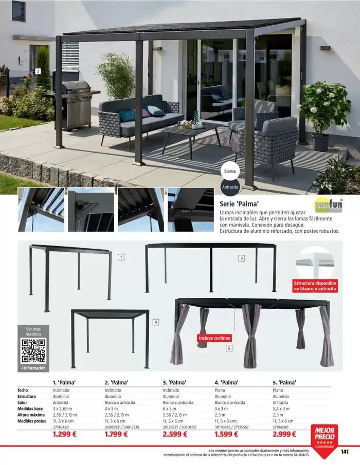 Catálogo de Bauhaus Verano 1 de junio al 31 de agosto 2025 - Página 141