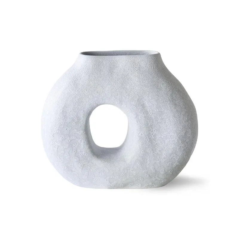 Jarrón Earth, azul hielo