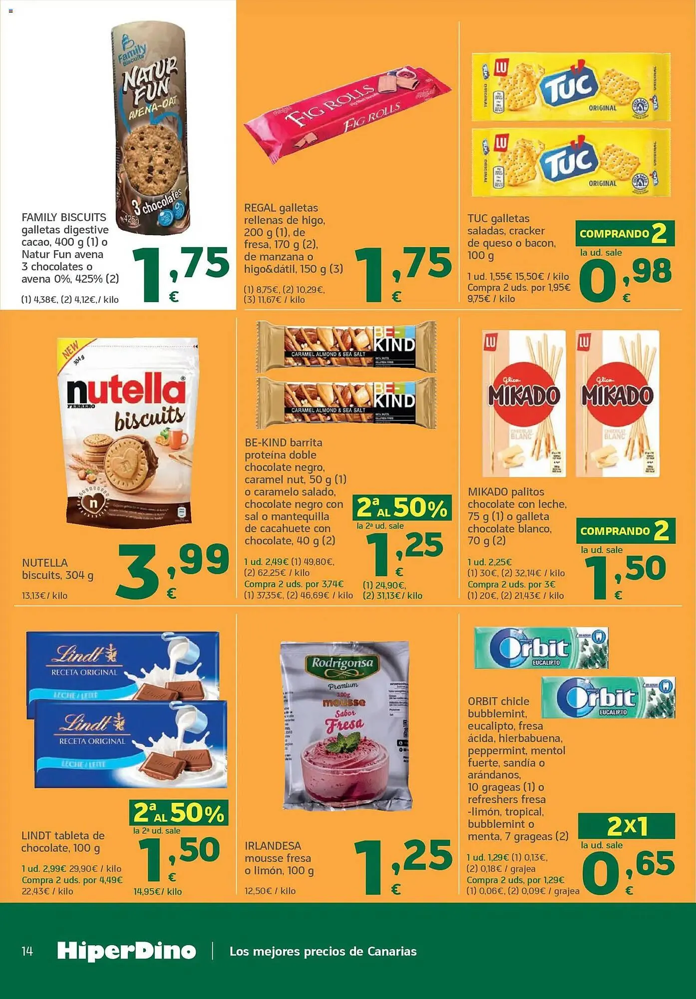 Catálogo de Folleto HiperDino 9 de abril al 22 de abril 2026 - Página 14