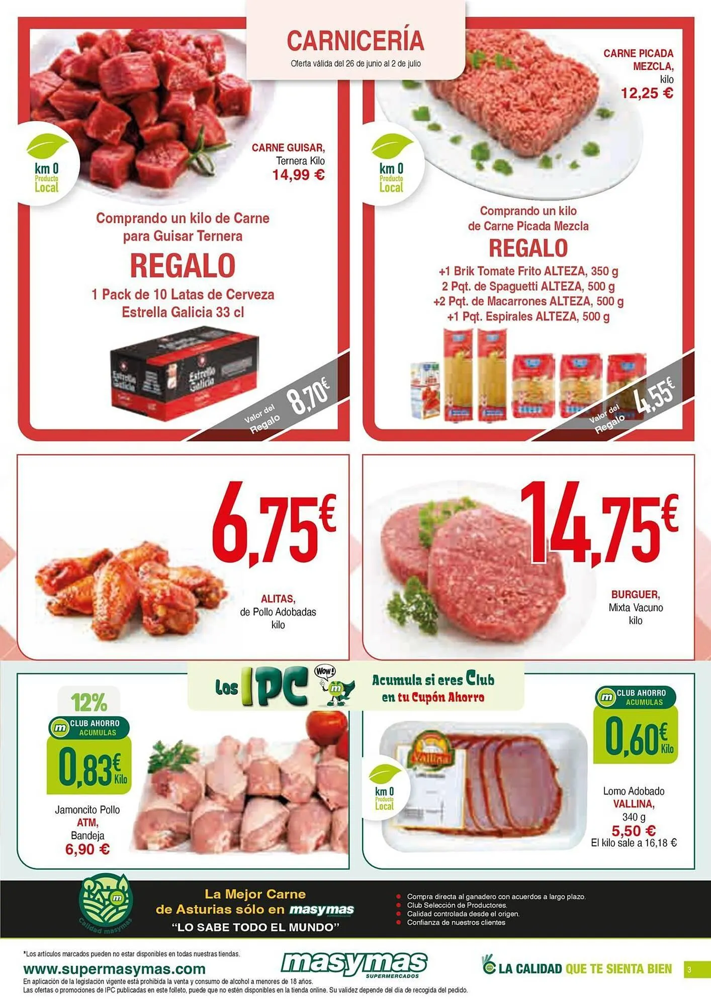 Catálogo de Folleto Masymas 26 de junio al 30 de julio 2025 - Página 3