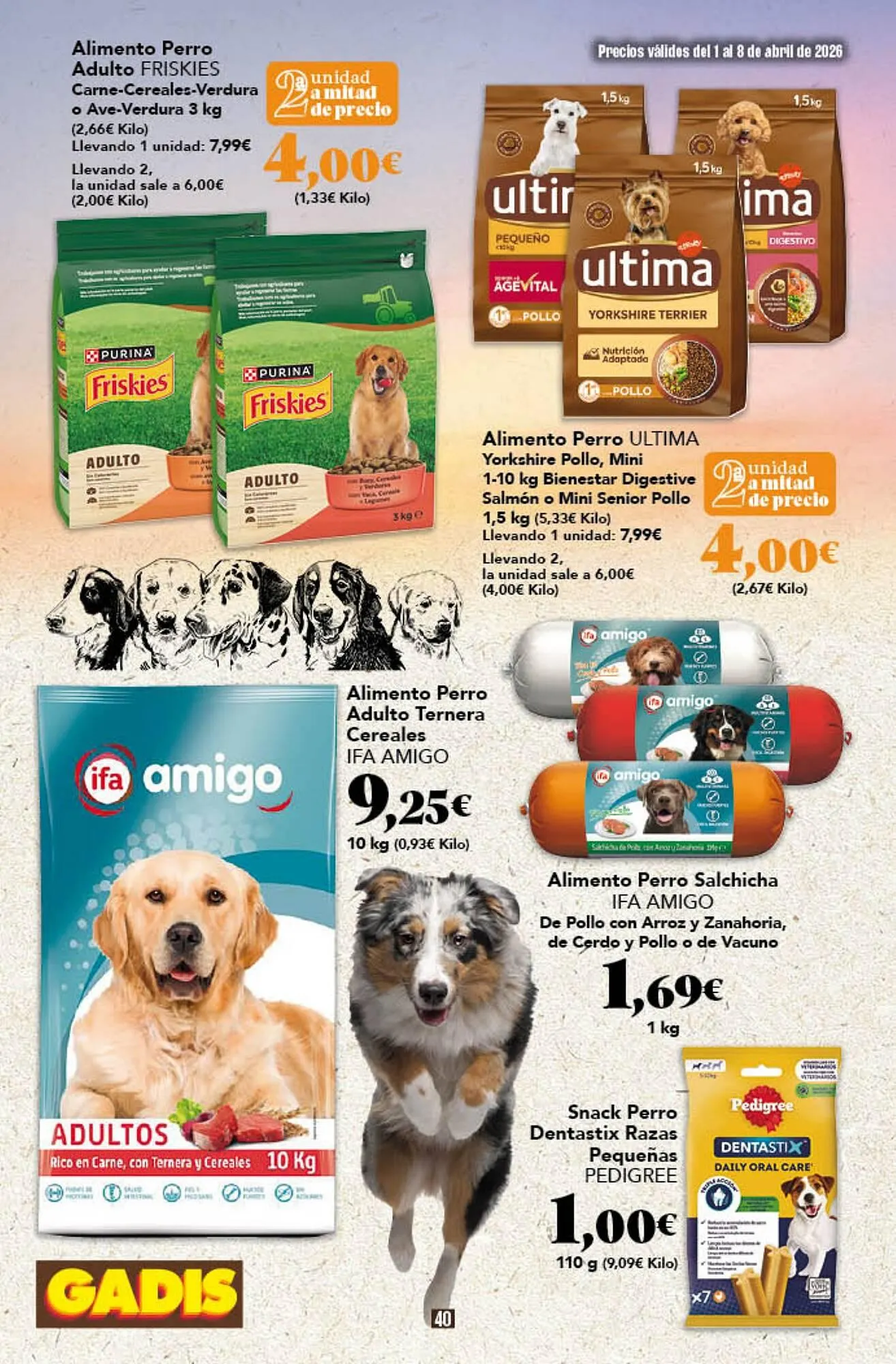 Catálogo de Folleto Gadis 1 de abril al 8 de abril 2026 - Página 40