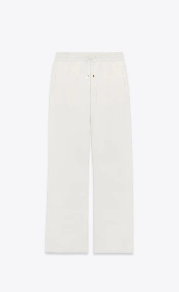 pantalones deportivos anchos de muletón