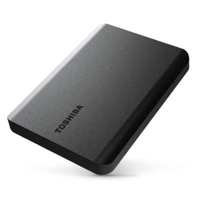 Disco duro portátil Toshiba Canvio Basics 2TB, USB 3.2