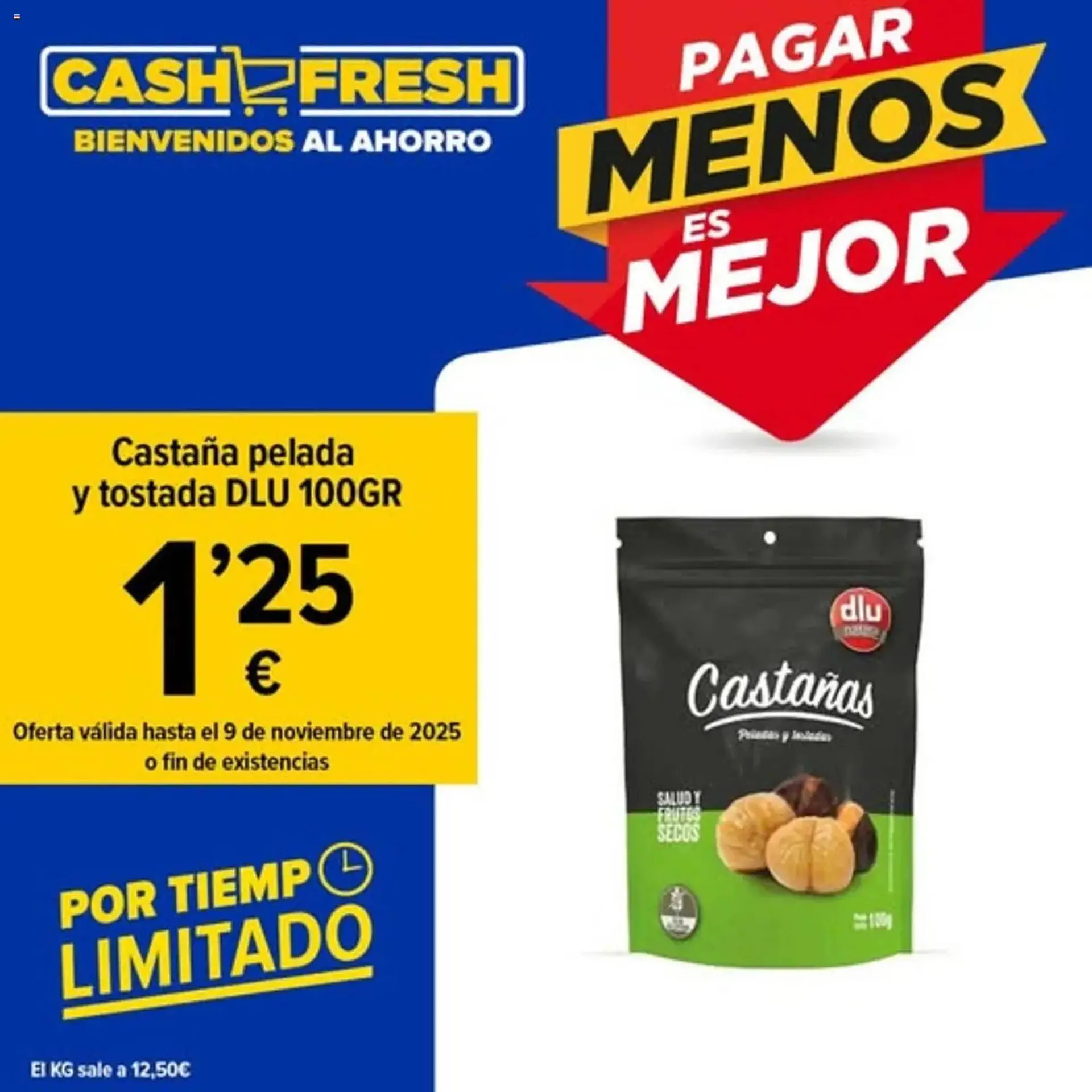 Catálogo de Folleto Cash Fresh 3 de noviembre al 9 de noviembre 2025 - Página 1