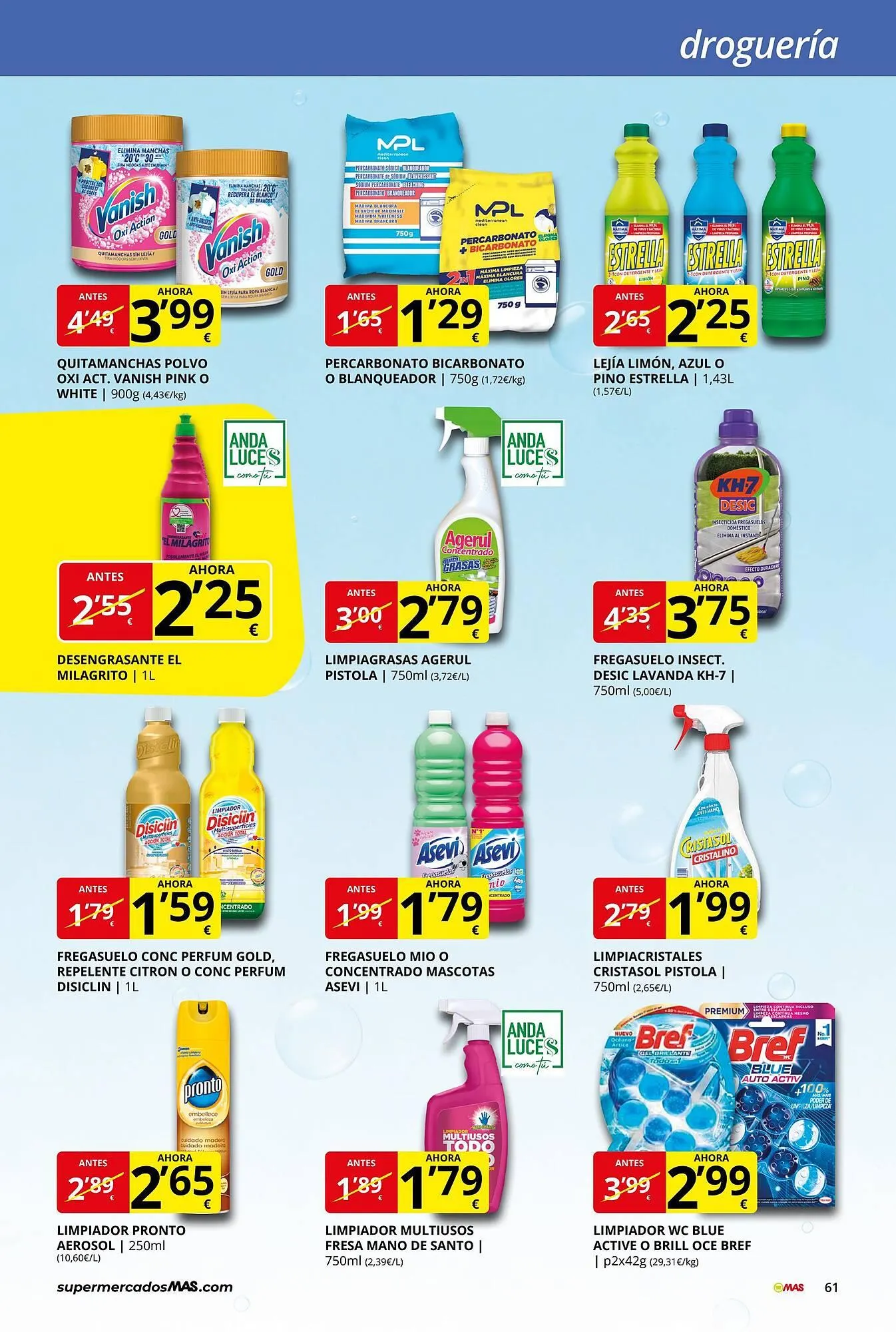 Catálogo de Folleto Supermercados MAS 30 de abril al 28 de mayo 2026 - Página 61