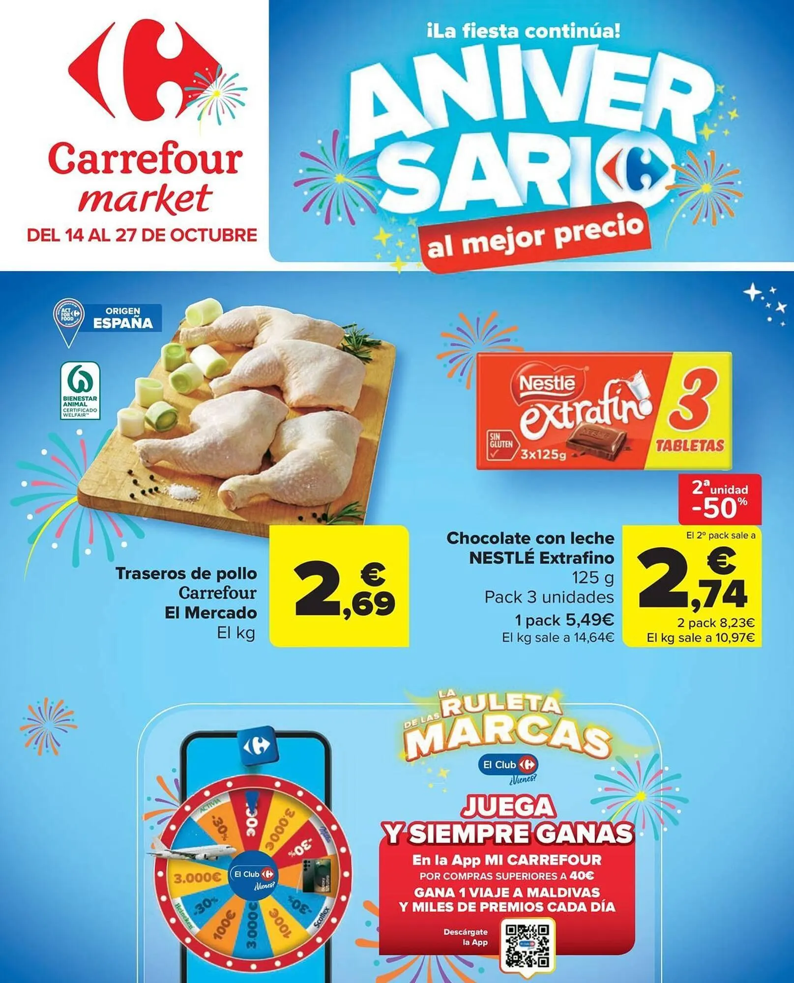 Catálogo de Folleto Carrefour Market 14 de octubre al 27 de octubre 2025 - Página 1