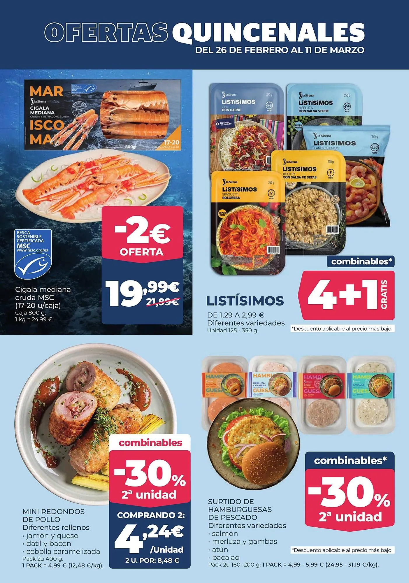 Catálogo de Catálogo La Sirena 26 de febrero al 11 de marzo 2026 - Página 4