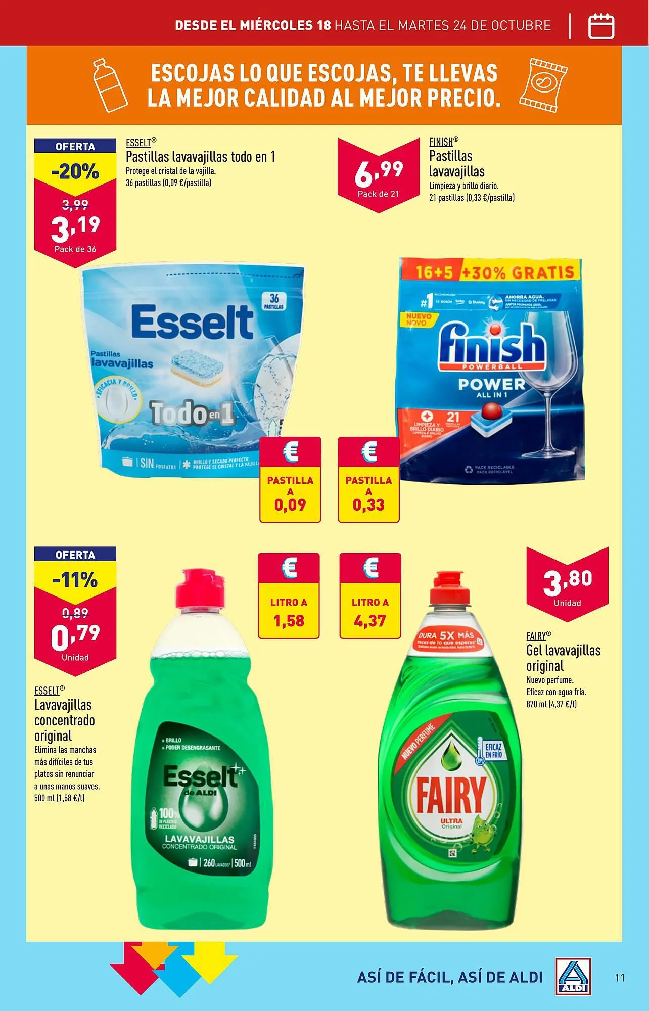Catálogo de Folleto ALDI 18 de octubre al 24 de octubre 2023 - Página 11