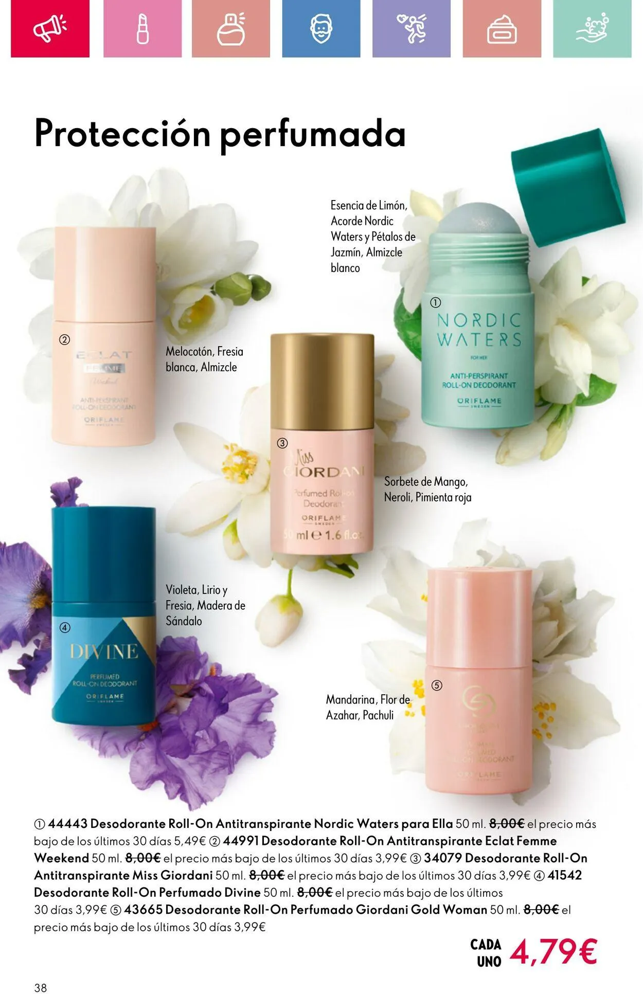Catálogo de Oriflame Oferta actual 9 de marzo al 29 de marzo 2025 - Página 38