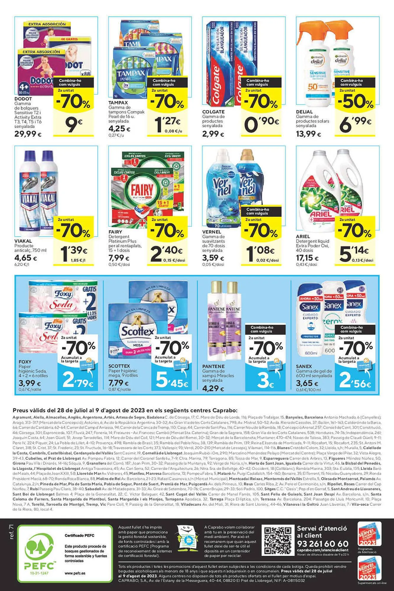 Catálogo de Folleto Caprabo 28 de julio al 9 de agosto 2023 - Página 4