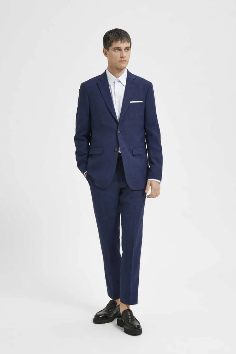 Americana de lino slim fit