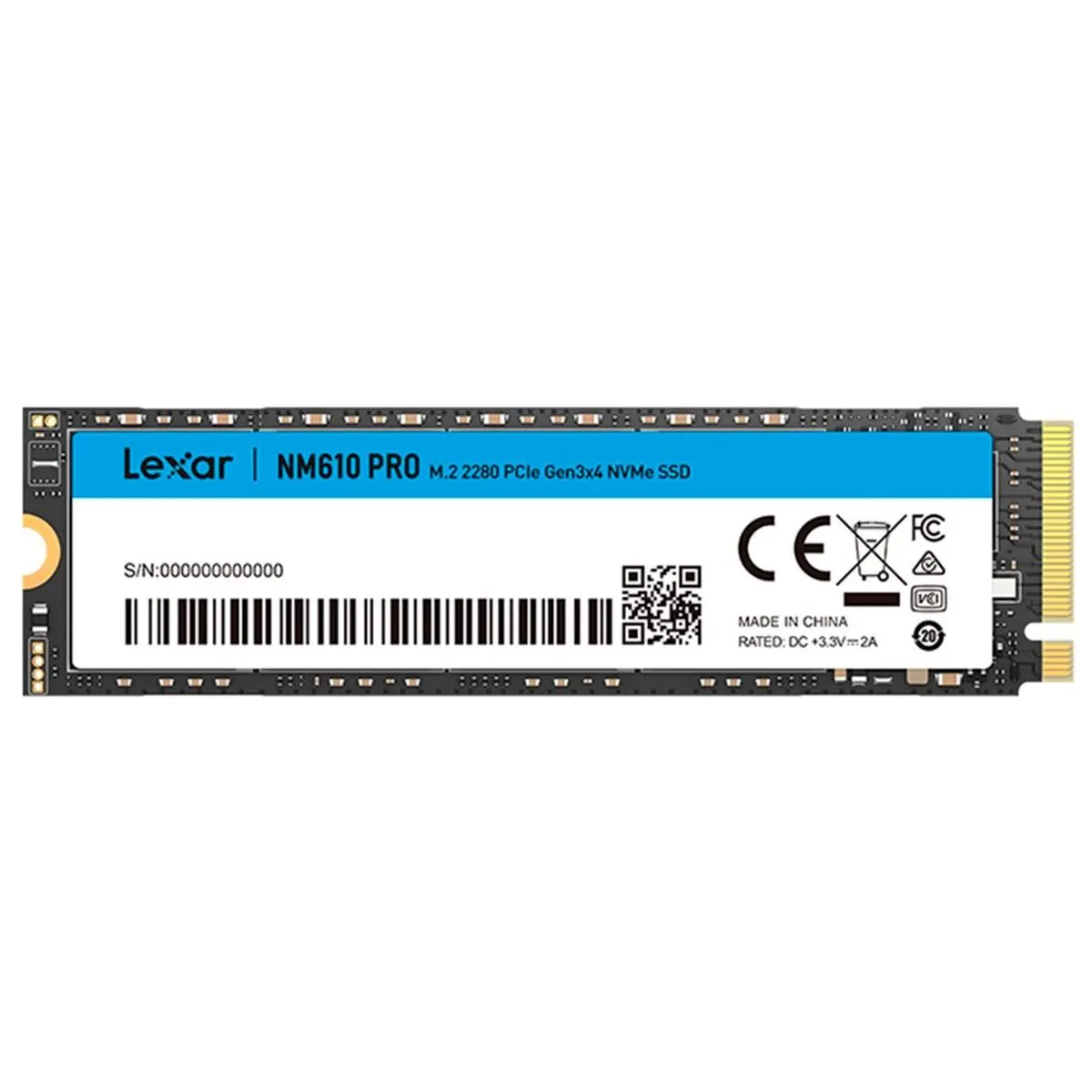 DISCO DURO LEXAR NM610PRO 500GB LNM610P500G-RNNNG