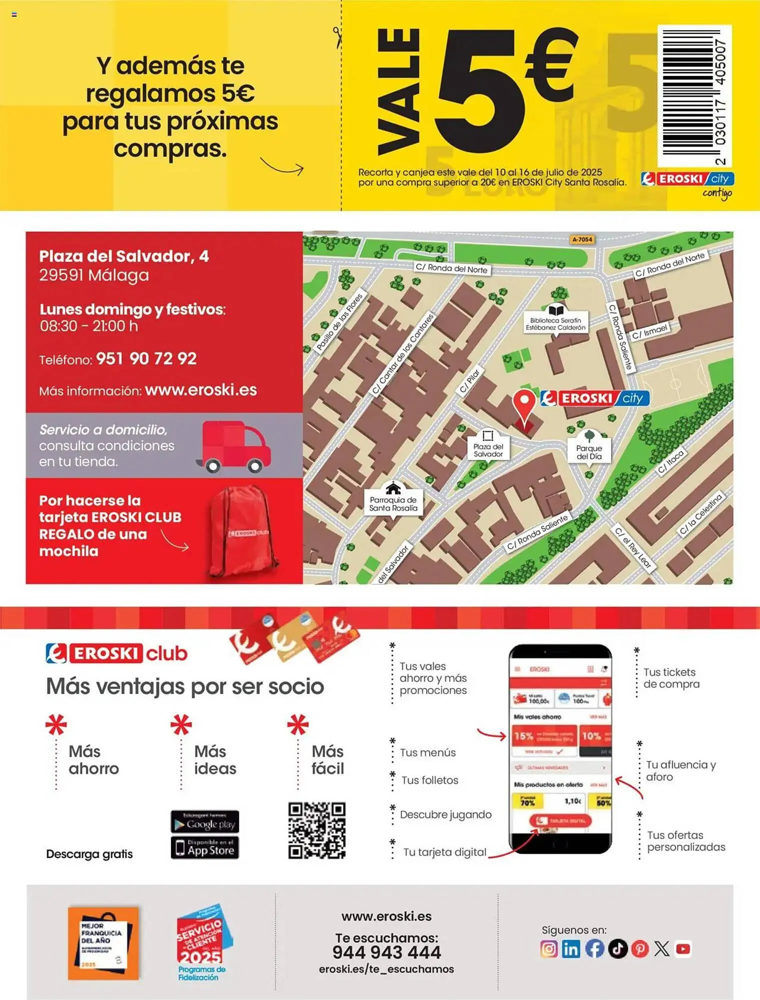 Catálogo de Folleto Eroski 26 de junio al 2 de julio 2025 - Página 8