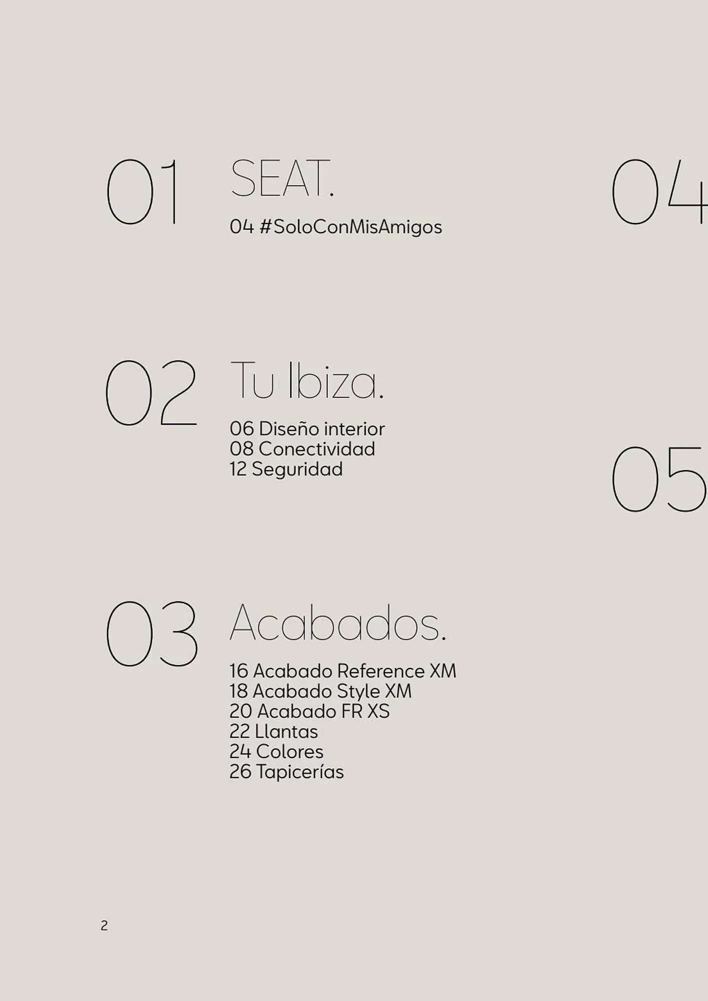 Catálogo de Folleto SEAT 25 de mayo al 25 de mayo 2024 - Página 2