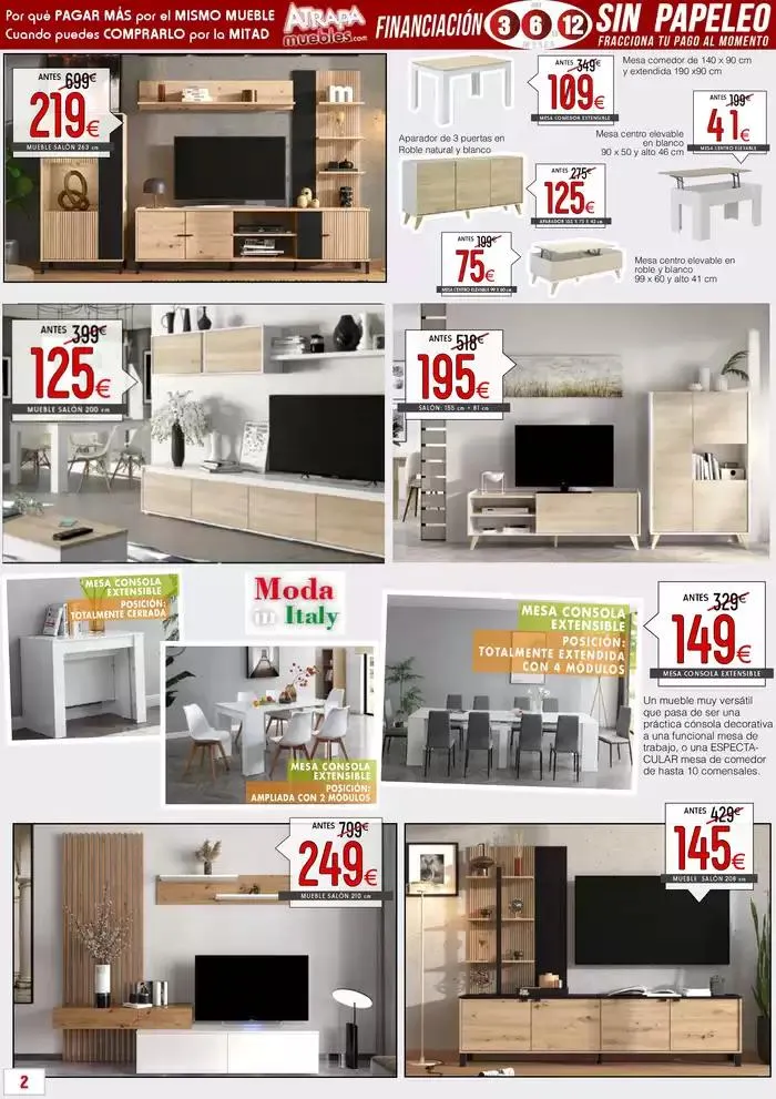 Catálogo de Atrapamuebles. Tu tienda de muebles ONLINE. 26 de abril al 31 de mayo 2025 - Página 2