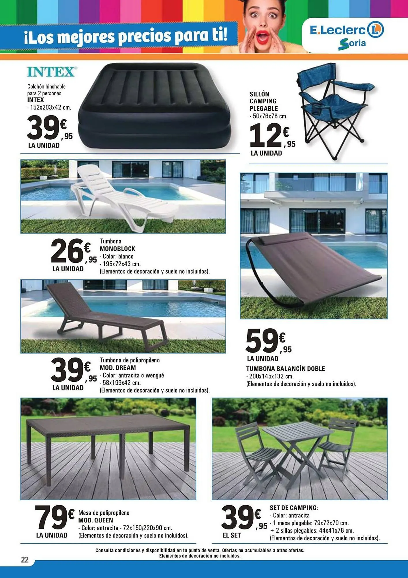 Catálogo de Folleto E.Leclerc 10 de julio al 19 de julio 2025 - Página 22