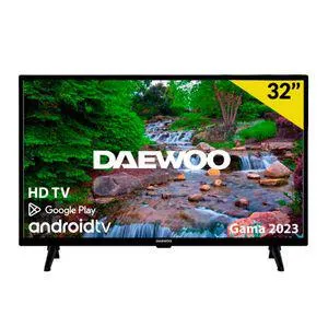 Televisor Smart TV Daewoo 32DM53HA1 32'' HD Android 11 WiFi Bluetooth E negro