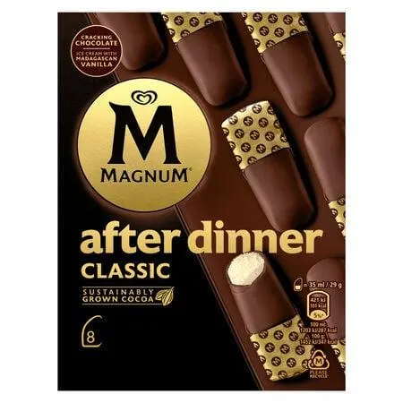 Helado Magnum after dinner classic 8 uds