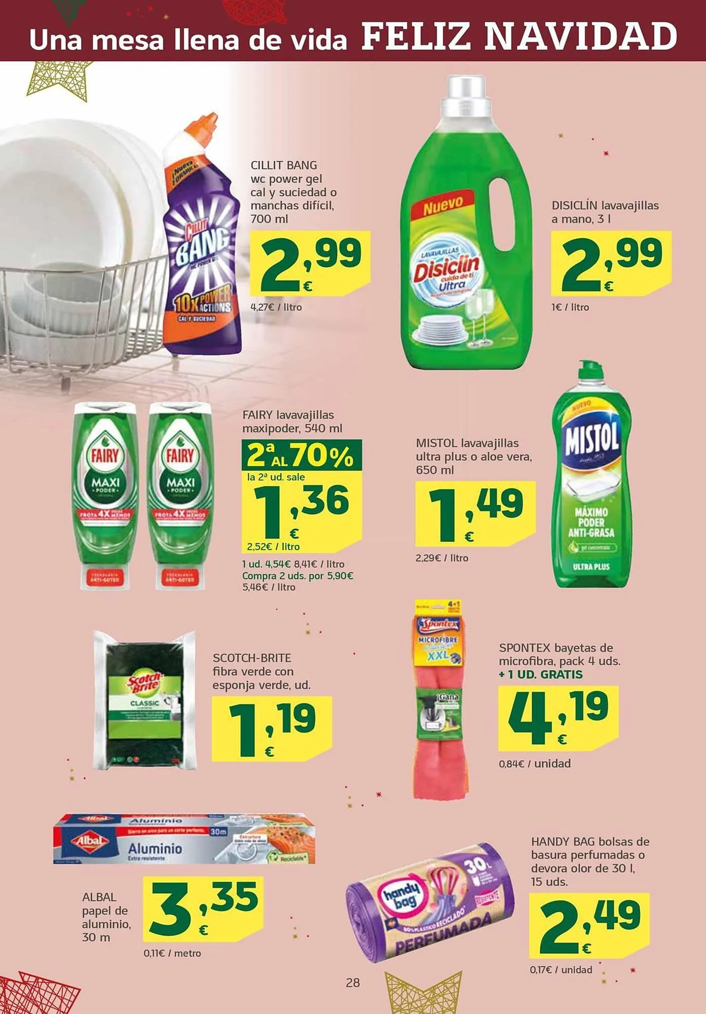 Catálogo de Folleto HiperDino 23 de noviembre al 4 de diciembre 2023 - Página 28