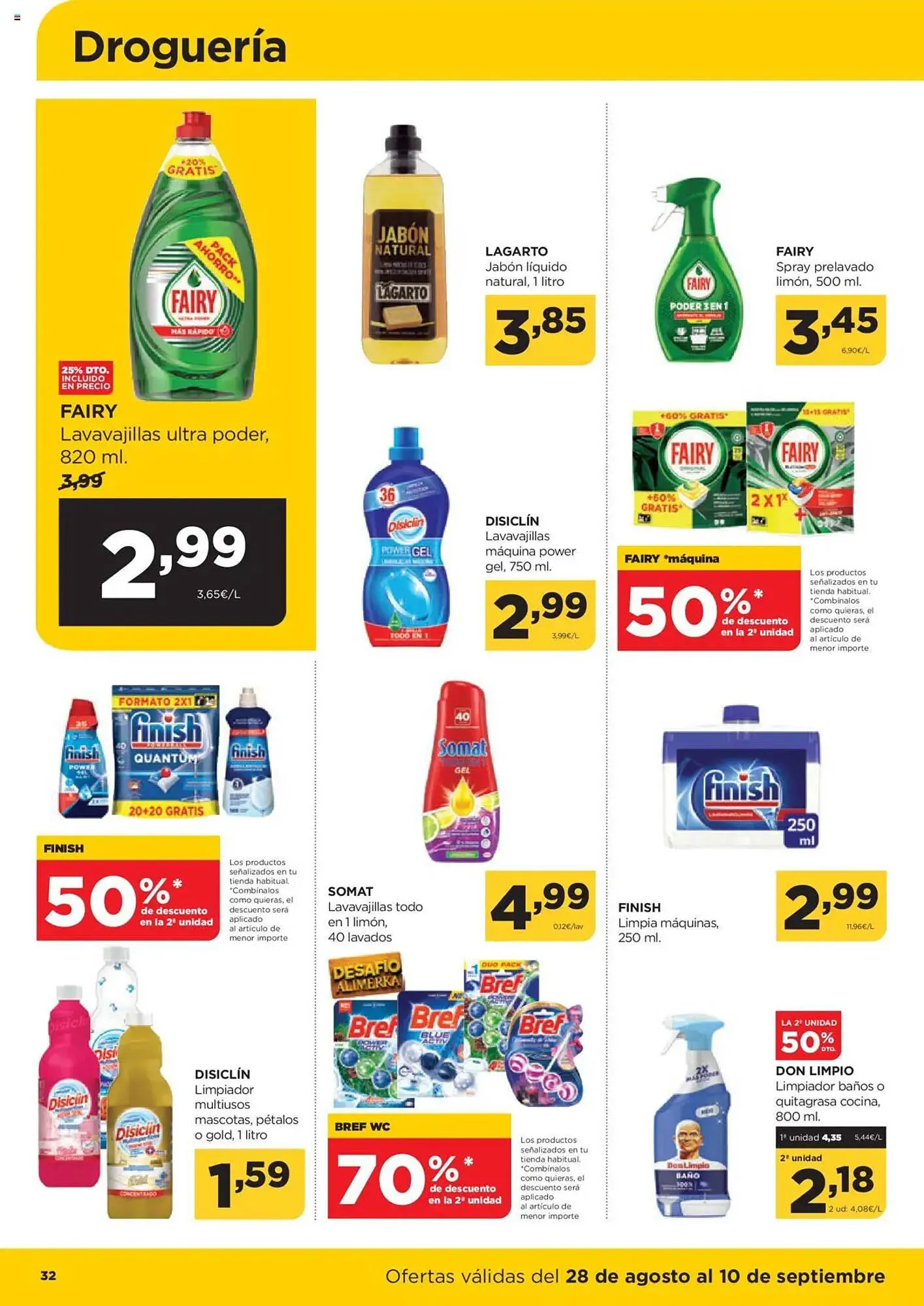 Catálogo de Folleto Alimerka 28 de agosto al 10 de septiembre 2025 - Página 33