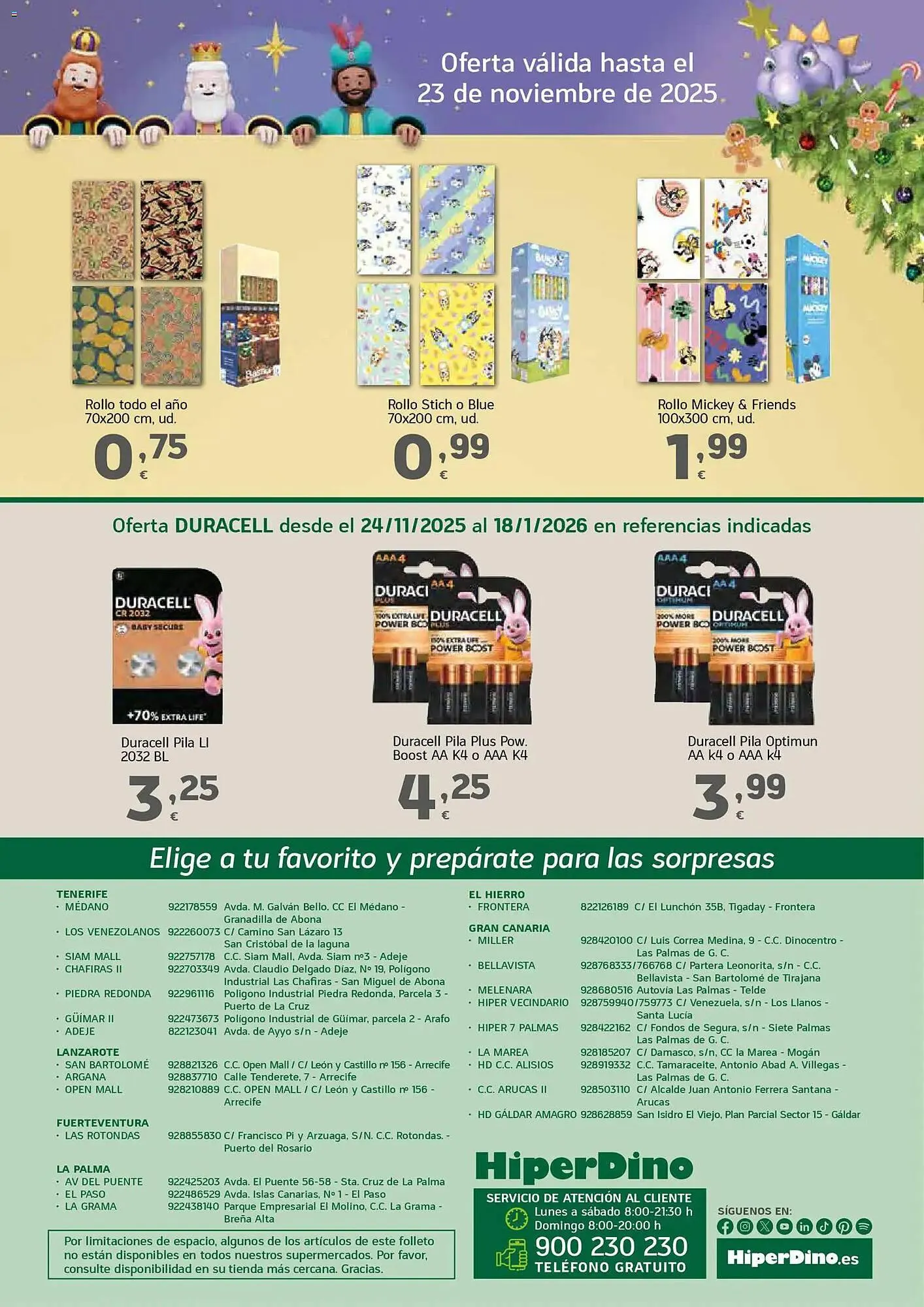 Catálogo de Folleto HiperDino 3 de noviembre al 24 de diciembre 2025 - Página 36