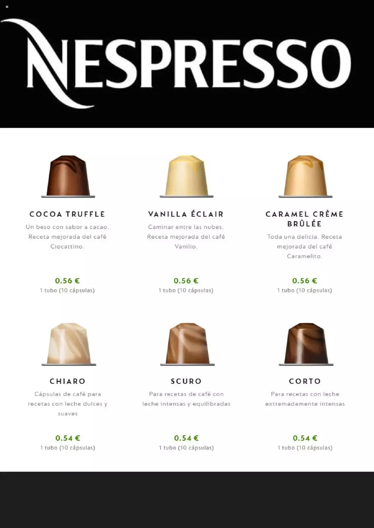 Catálogo de Nespresso - Folleto 12 de enero al 31 de diciembre 2023 - Página 2