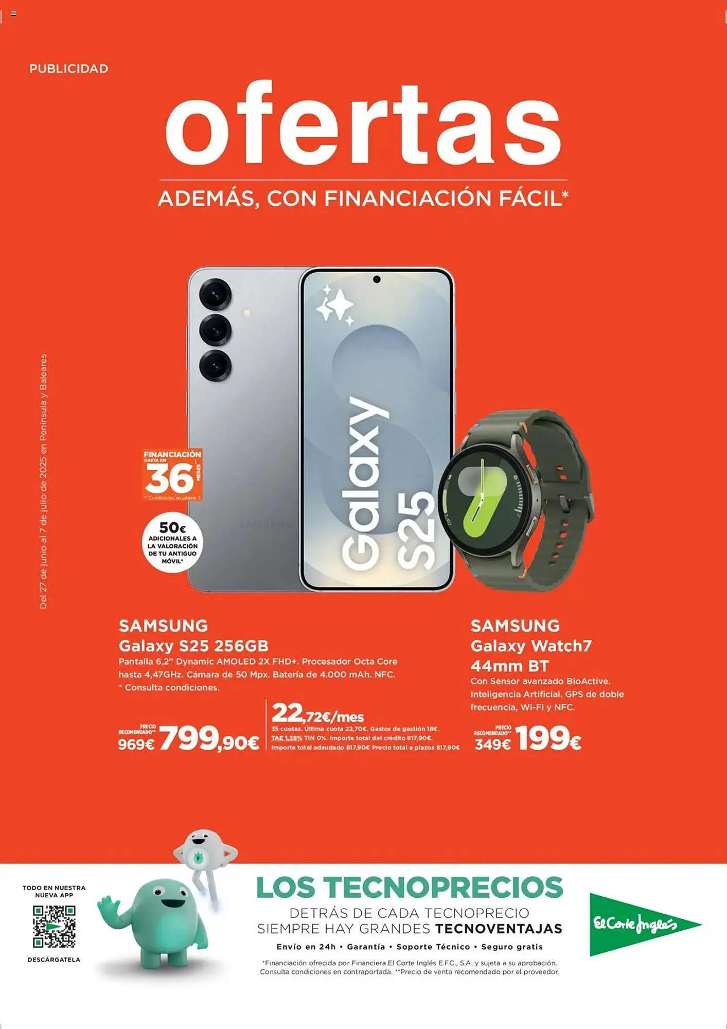 Catálogo de Folleto El Corte Inglés 27 de junio al 7 de julio 2025 - Página 1