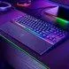 Teclado de membrana mecánica RGB de perfil bajo sin teclado numérico
