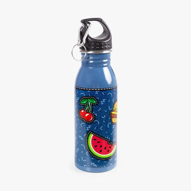 OH MY POP BOTELLA AGUA 500ML PATCHES