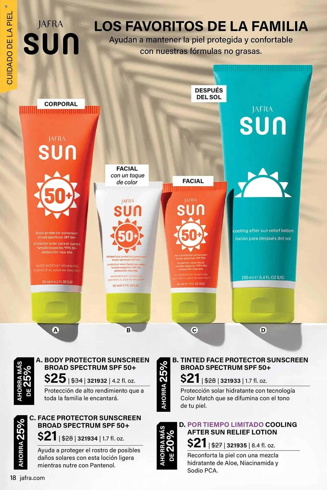 Catálogo de Folleto JAFRA 1 de mayo al 31 de mayo 2025 - Página 18