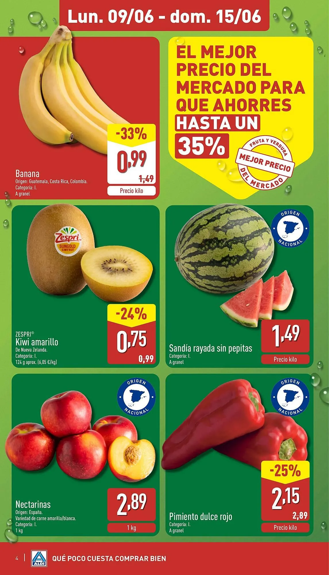 Catálogo de Folleto ALDI 9 de junio al 15 de junio 2025 - Página 4