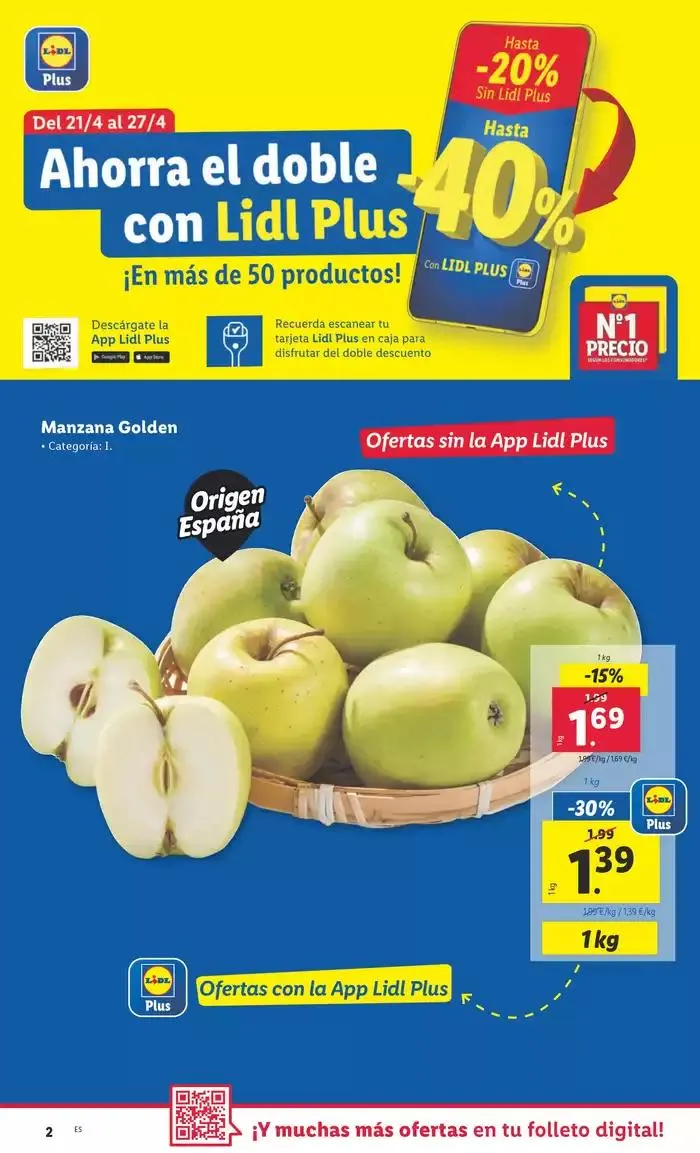 Catálogo de № 1 PRECIO - Ofertas válidas del 21/04 al 27/04 21 de abril al 27 de abril 2025 - Página 2