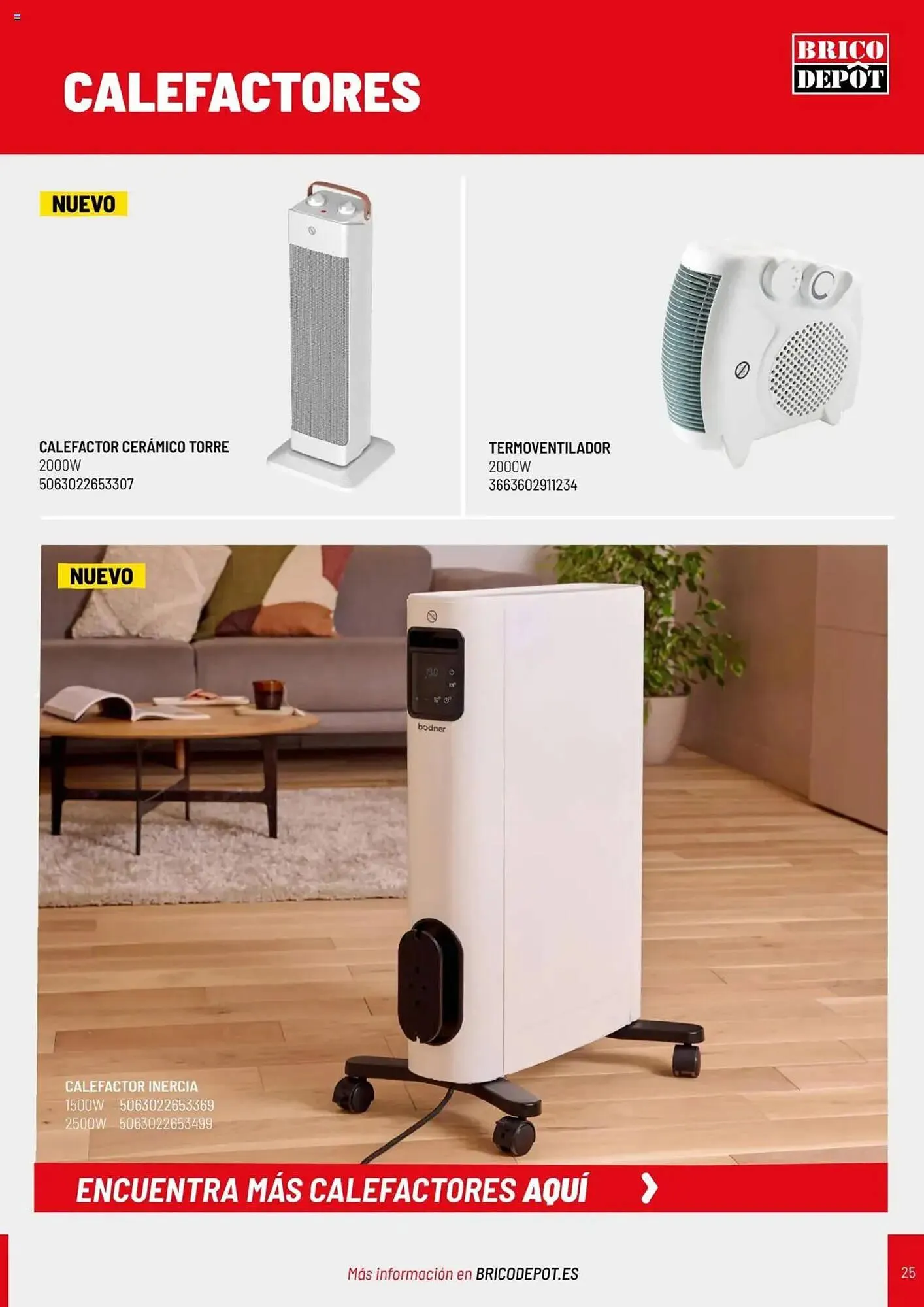 Catálogo de Catálogo Brico Depôt 21 de octubre al 31 de diciembre 2026 - Página 25