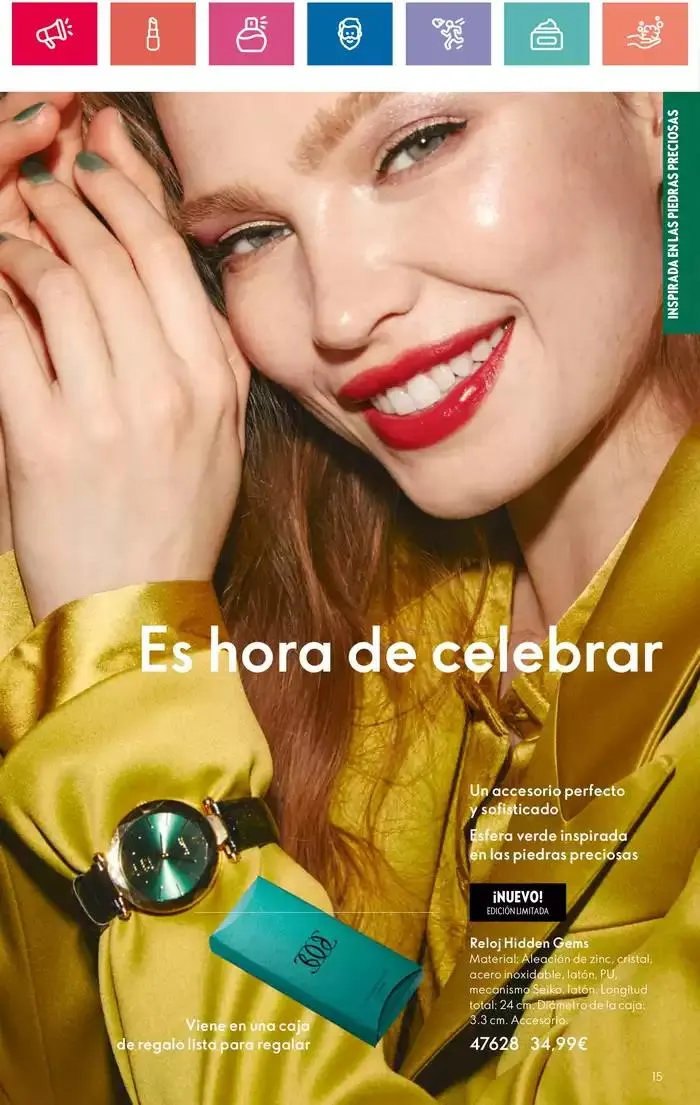 Catálogo de ES TU MOMENTO DE BRILLAR  12 de noviembre al 2 de diciembre 2024 - Página 15