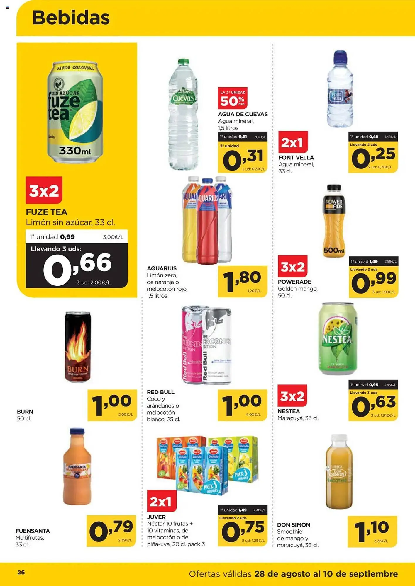 Catálogo de Folleto Alimerka 28 de agosto al 10 de septiembre 2025 - Página 27